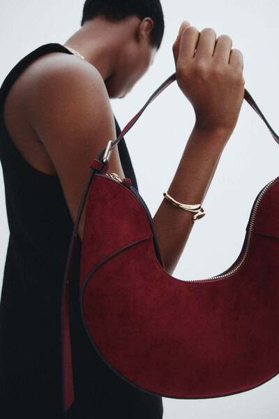 H&M U-shaped shoulder bag