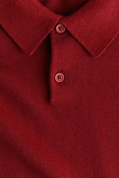 H&M Fine-knit polo shirt