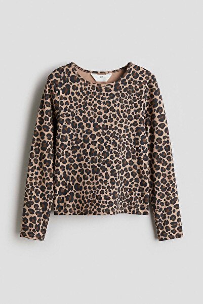 H&M Long-sleeved cotton jersey top