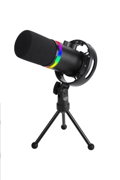 Yanmai Q1 Dinamik RGB Podcast Mikrofon