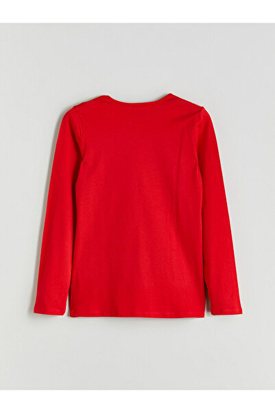 LC Waikiki Peak New Season Crew Neck Printed Girls' Pajama Set Mother Daughter Combination