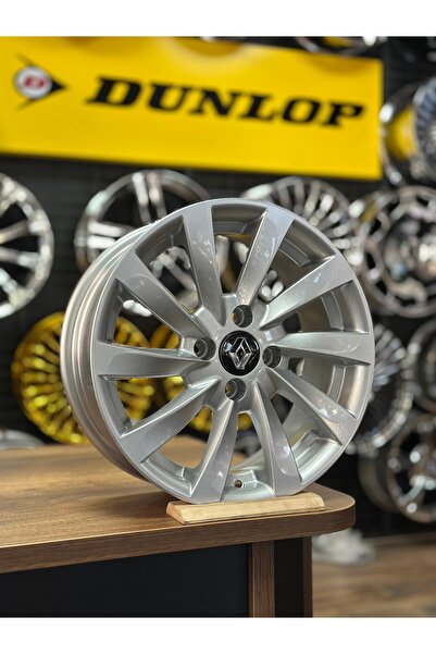 AGT 15 İnç Full Silver İthal Jant Takımı - 6.5J - 4x100 - ET35 - Tüm 4x100 Araçlara Uyumlu - 4 Adet