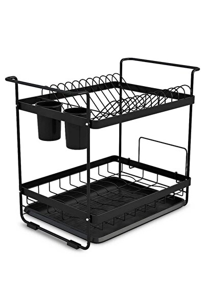 DacEnergy Uscator de vase DacEnergy , doua niveluri, cu tava de uscare, solid...