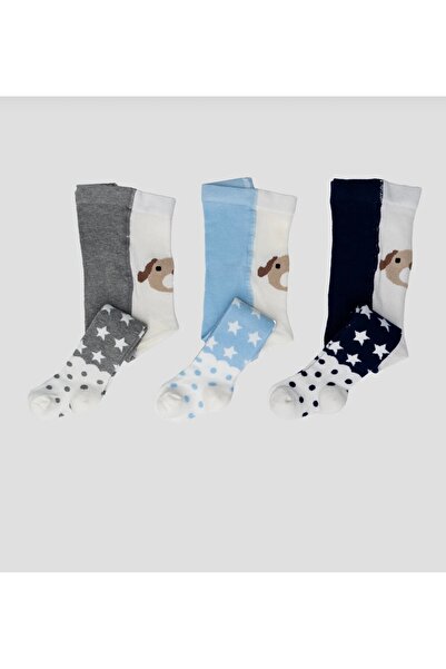 UMA Kids Baby & Kids Pantyhose Set of 3 Cotton Antiallergic