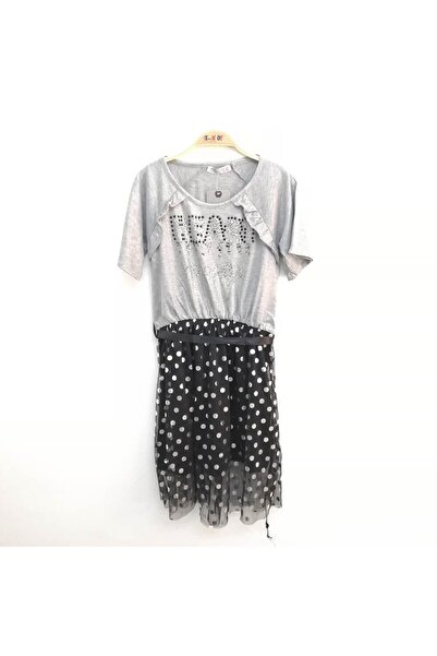 Toontoy Κοριτσίστικο φόρεμα με στάμπα, χαλαρή εφαρμογή, λαιμόκοψη ποδηλάτου, ...