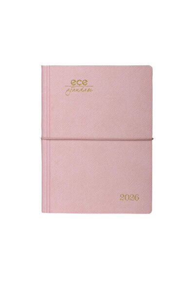 Ece Ajandasi Yeni̇ Marmari̇s 2026 Candy Pink - Daily Lined 12X16