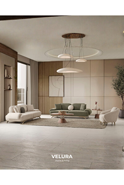 Velura Home & Living Nesta 3+3+1 Koltuk Takımı & Oturma Grubu