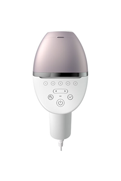 Philips Αποτριχωτική συσκευή IPL Lumea Seria 8000 BRI947/00, Senzor Smartskin, tehnologie SenseIQ, Alb Roz