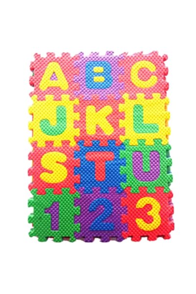 MAGELASI Covoraș puzzle cu numere și litere pentru copii - Magelasi, spumă EV...