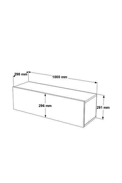 L'occi Concept Simon Dresuar Antre Hol SI12-AA Çam-Antrasit
