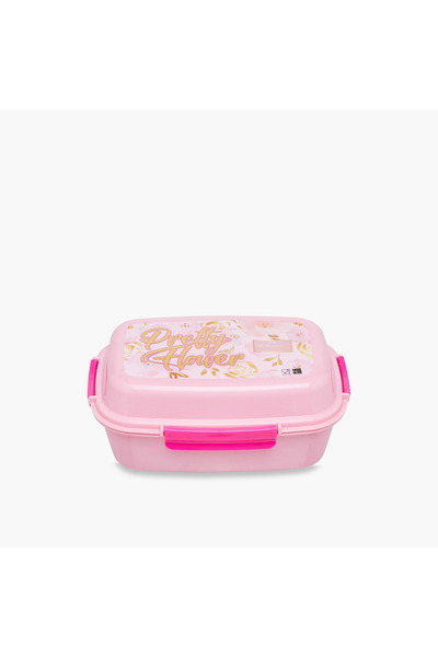 Juniors Printed Lunch Box with Clip Lock Closure - 500 ml