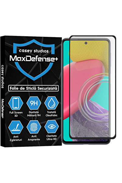 Casey Studios Folie Sticla Samsung Galaxy M53, Full Cover 3D, HD, Anti Zgarie...