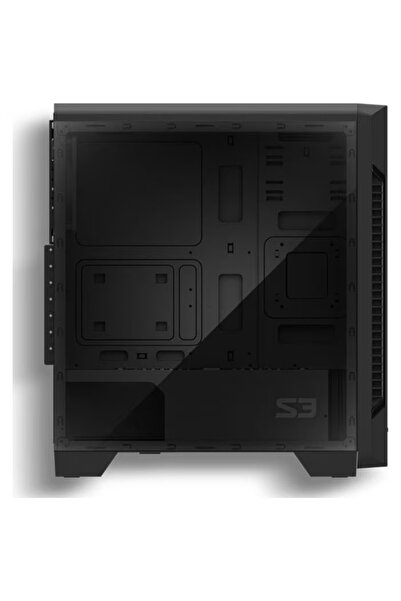 Zalman Κουτί S3, Μεσαίος Πύργος, χωρίς τροφοδοτικό, ATX, μαύρο
