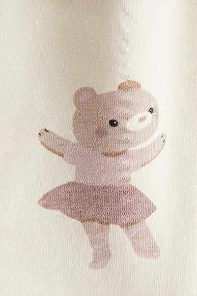 H&M Printed brushed-inside leggings