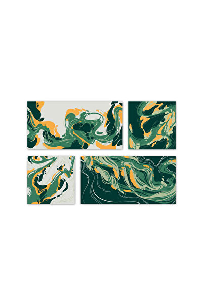 4Decor Set Pictură pe pânză - Camuflaj - 150x100 cm