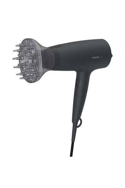 Philips Hair dryer BHD302/30, 1600W, Thermo Protect accessory, 3 temperature settings, diffuser