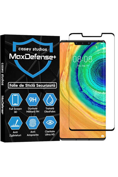 Casey Studios Folie Sticla Huawei Mate 30 Pro/Mate 30 Pro 5G, HD, Anti Zgarieturi, Anti Socuri, Margini Negre
