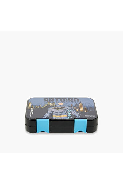 Warner Bros صندوق غداء مطبوع باتمان مع قفل إغلاق