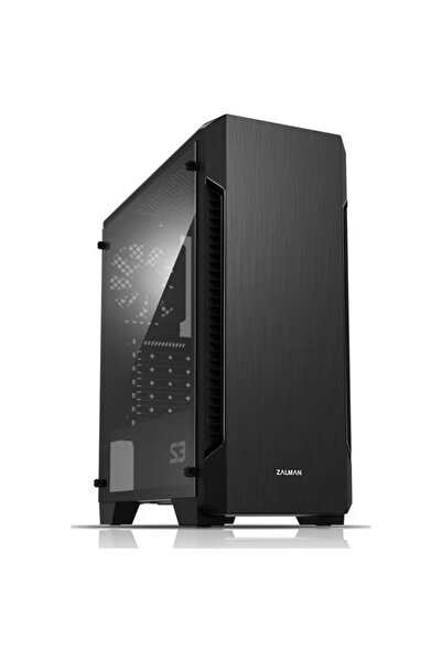 Zalman Κουτί S3, Μεσαίος Πύργος, χωρίς τροφοδοτικό, ATX, μαύρο