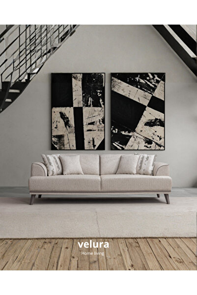 Velura Home & Living Aden 3+3+3 Koltuk Takımı & Oturma Grubu