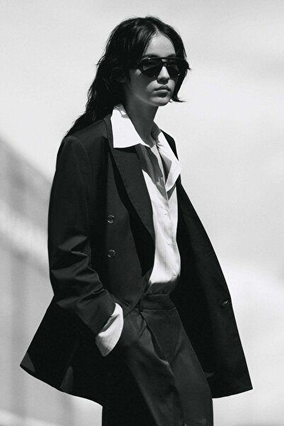 H&M Oversized twill blazer