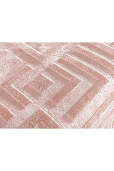 Madame Coco Atlas Home Clementine Emboss Double Blanket - Powder