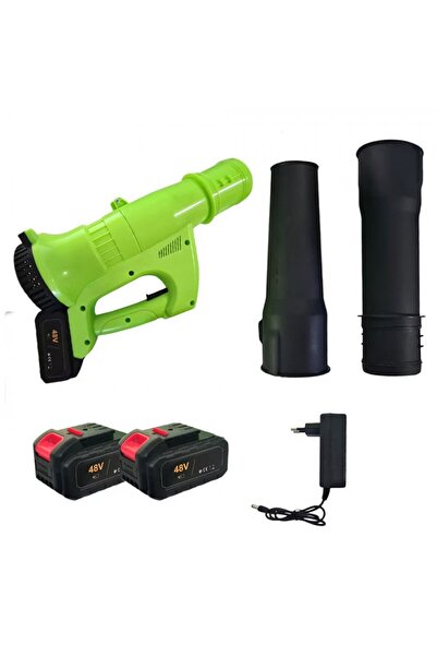 UNİBOX Electric leaf blower with 2 batteries, Power 3500W, 12,000 rotations/min, Air Volume 2.3 mc/m