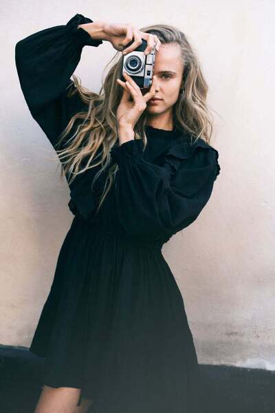 H&M Linen-blend dress