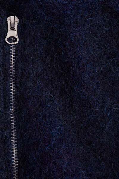 H&M كارديجان من مزيج الموهير بسحاب