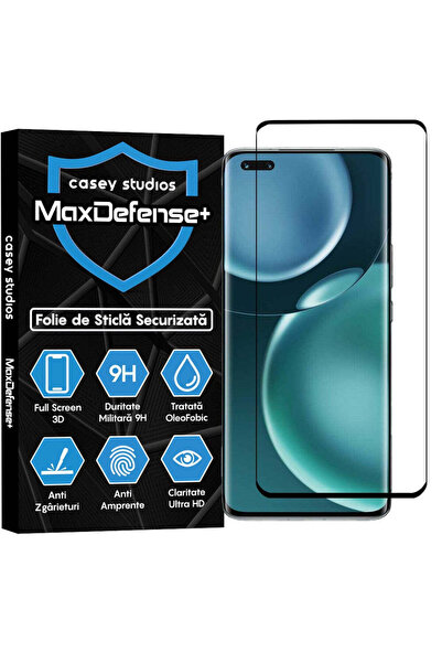 Casey Studios compatibil cu Honor Magic 4 Pro, Full Cover, Ultra HD, Anti Zgarieturi, Anti Socuri, Margini Negre