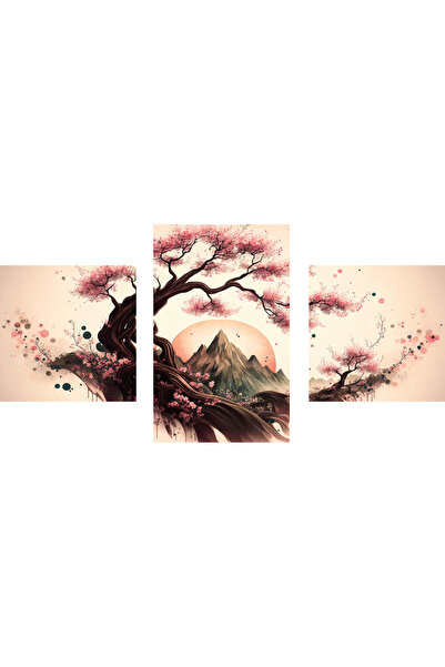 4Decor Set Pictură pe pânză - O altă lume - 150x80 cm