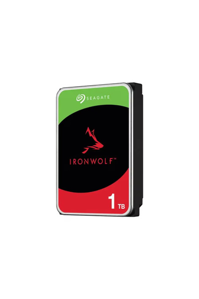 Seagate Σκληρός δίσκος, Seagate, IronWolf ST1000VN008, 3,5", 1 TB, Serial ATA III, Πολύχρωμο
