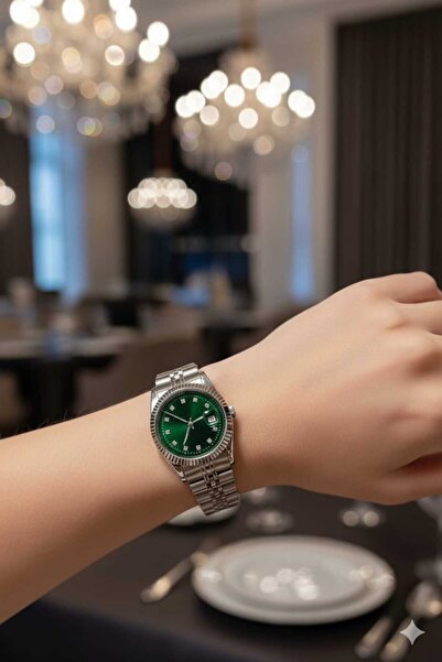 SPECTRUM PREMİUM New Season Steel Cord Calendar Minimal Women's Wristwatch