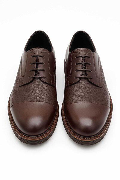 Morven Men's Brown Classic Analin Neolit Sole Shoes