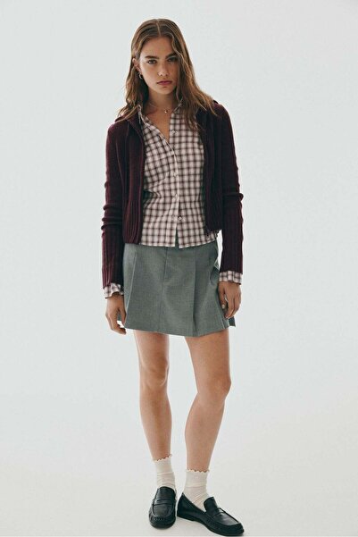 H&M Hooded zip-through cardigan