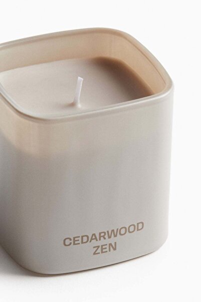 H&M Scented candle in glass holder