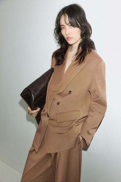 H&M Oversized twill blazer