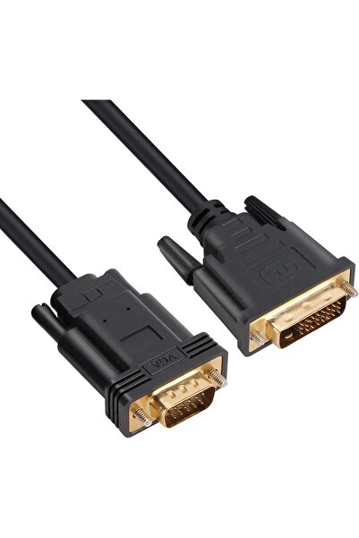 VCOM كابل DVI إلى VGA نشط بطول 6 أقدام، محول من DVI ذكر إلى VGA ذكر، بدقة 108...