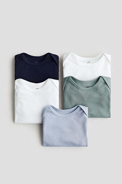 H&M مجموعة من 5 بدلات الجسم