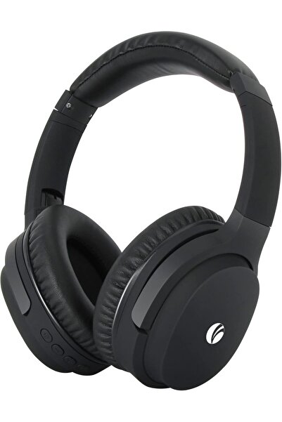 VCOM M291 Over-Ear Foldable Headphones with Microphone, Micro SD Port, Bluetooth 5.0 (Black)