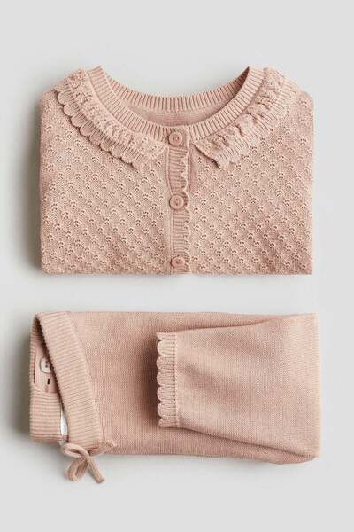 H&M 2-piece cotton-knit set