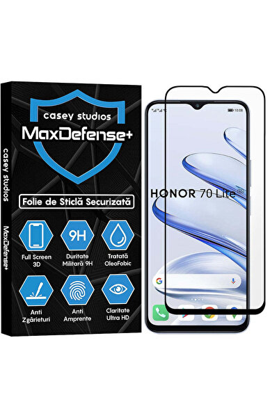 Casey Studios Folie Sticla Honor 70 Lite, Full Cover 3D, Ultra HD, Anti Zgari...