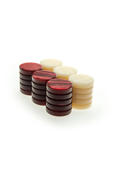Manopoulos Set de dame de table, 36 mm, lucrat manual, din sidef premium, acr...