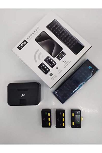 Generic SX 66 Mini Digital Karaoke Recording Lavalier Microphone