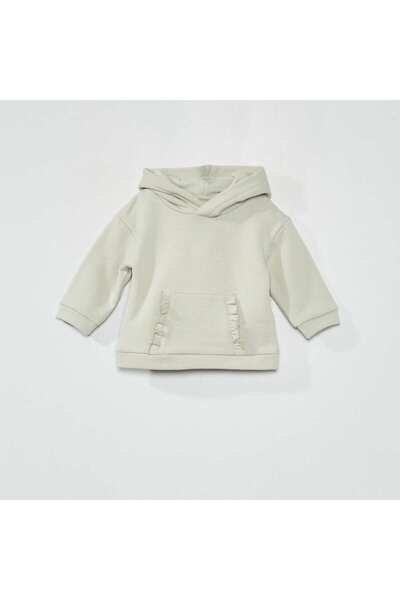 KİABİ هودي من قماش سويت شيرت MERCU GRAY