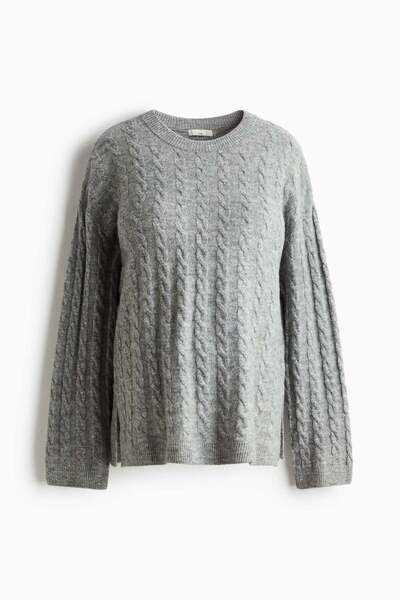 H&M MAMA Cable-knit jumper