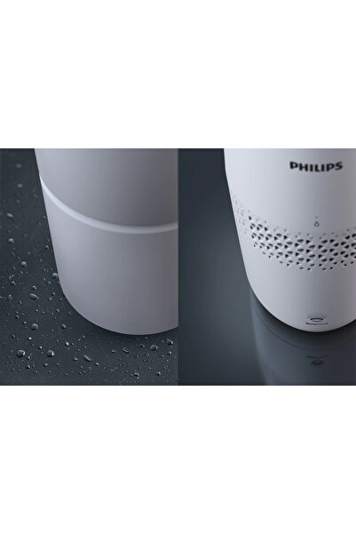 Philips Umidificator de aer seria 2000 HU2510/10, tehnologie NanoCloud, Culoare Alb, rezervor apa 2L