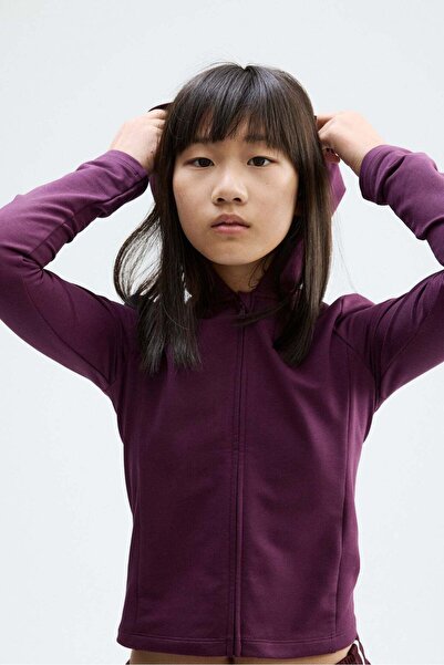 H&M Zip-through sports hoodie