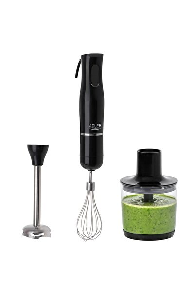 adler Vertical blender AD 4620B, 500W, 4 in 1, 2 speeds, 500ml/700ml, stainless steel blades
