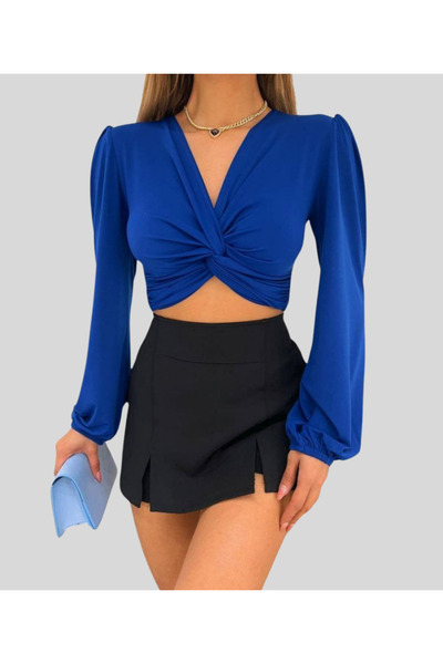 MQ Women's long-sleeved crop top